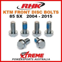 RHK MX FRONT HEAVY DUTY BRAKE DISC BOLT SET KTM 85SX SX85 85 SX 85cc 2004-2015