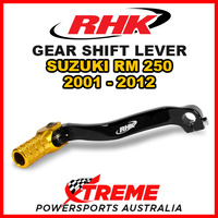 RHK For Suzuki RM250 RM 250 2001-2012 Gold MX Gear Shift Selector Lever RHK-SL22-G