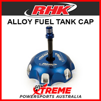 RHK Honda CRF250R CRF 250 R 2004-2018 Blue Alloy Fuel Tank Gas Cap, 65mm OD