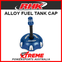 RHK Husqvarna CR65 CR 65 ALL Blue Alloy Fuel Tank Gas Cap, 50mm OD