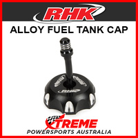 RHK Husqvarna CR65 CR 65 ALL Black Alloy Fuel Tank Gas Cap, 50mm OD