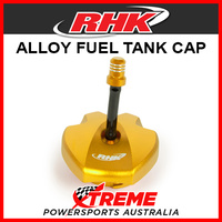 RHK Husqvarna TE125 2014-2018 Gold Alloy Fuel Tank Gas Cap 1/4 Quarter Turn