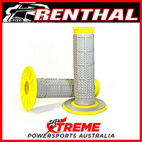 Renthal Mx Grips Yellow Tapered Half Waffle/Diamond Dirt Bike Motorcycle  