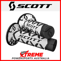 Scott Diamond Grip Full Waffle Black/White Motocross Handlebar 2196261007