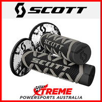 Scott Diamond Grip Full Waffle Grey/Black Motocross Handlebar 2196261019