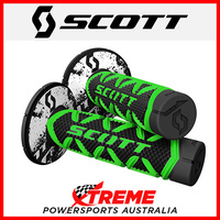 Scott Diamond Grip Full Waffle Green/Black Motocross Handlebar 2196261089