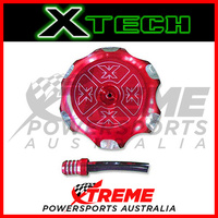 Xtech Honda CRF450X CRF 450 X 2005-2016 Red Fuel Tank Gas Cap, 65mm ID