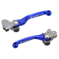 Zeta Kawasaki KX450F 2006-2012 Blue Pivot Brake Clutch Lever Set FP ZE44-1102