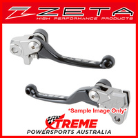 Zeta Kawasaki KX250 2000-2004 Black Pivot Brake Clutch Lever Set FP ZE44-2101