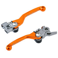 Zeta KTM 200EXC/XC 2016 Orange Pivot Lever Set FP For Brembo Clutch/Brake ZE44-4127