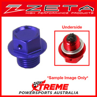 Blue Magnetic Drain Bolt M10X15-P1.25 Yamaha WR450F 2016-2018, Zeta ZE58-1222