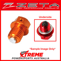 Orange Magnetic Drain Bolt M12X12-P1.5 KTM 125-530 EXC All Years, Zeta ZE58-1517