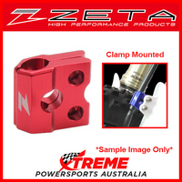 Red Brake line Clamp Kawasaki KX250F 2004-2018, Zeta ZE92-2106