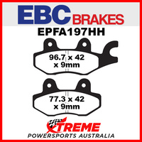 Yamaha XT750 Super Tenere 1990-1991 Sintered Street/Trackday Rear Brake Pad EPFA197 EBC