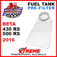 PROFILL 430RS 500RS 430 500 RS BETA 2016 MX PRE FILTER FUEL TANK DIRT BIKE