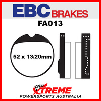 EBC Honda CB 250 G5 1975 Semi-Sintered Front Brake Pad FA013V