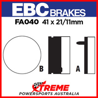 Honda CB 125 J/T 78-79 EBC Organic Front Brake Pads FA040