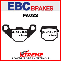 EBC Kawasaki KX 80 1984-1996 HH Sintered Front Brake Pad FA083HH