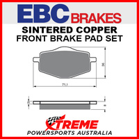 EBC Yamaha TT600 1985-1987 Sintered Copper Front Brake Pad FA101R