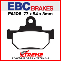 For Suzuki LS 650 Savage 87-99 EBC Organic Carbon Front Brake Pads, FA106TT