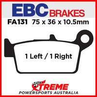 EBC For Suzuki RM 250 XCK8 2009 Sintered Copper Rear Brake Pad FA131R