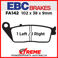 Kymco Xciting 300i 08 EBC HH Sintered Front Brake Pads, FA142HH