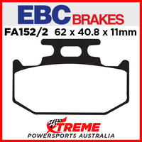 For Suzuki RM 125 N/P/R/S 92-95 EBC Copper Sintered Rear Brake Pads, FA152/2R