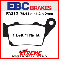 KTM RC 200 14-15 EBC Rear Organic Brake Pads, FA213