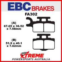 Kawasaki KX 65 00-17 EBC Sintered Copper Front Brake Pads, FA302R