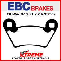 Polaris 1000 Ranger Diesel Crew 2015 EBC Sintered Copper Rear Brake Pads, FA354R