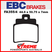 Arctic Cat 300 DVX 09-14 EBC Sintered Copper Rear Brake Pads, FA355/4R