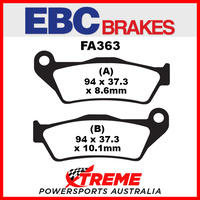 BMW R 1200 GS Adventure 10-12 EBC HH Sintered Rear Brake Pads, FA363HH