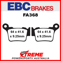 Husqvarna SM530 SM 530RR 2008-2010 Sintered Copper Rear Brake Pad FA368R