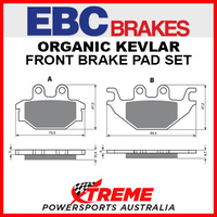 EBC Kymco MXU250 2008-2011 Organic Front Brake Pads FA377