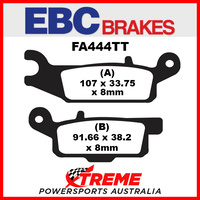 Yamaha YFM 550 Grizzly EPS 11-14 EBC Organic Carbon Brake Pads, FA444TT