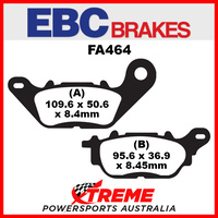 Yamaha YBR 125 Custom 08-16 EBC Organic Front Brake Pads, FA464