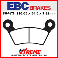 Can-Am Spyryder RT-S 10-12 EBC Organic Rear Brake Pads, FA473