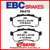 Honda MUV 700-9 Big Red 2009 EBC Organic Carbon Front Left Brake Pads, FA476TT