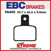 Beta Evo 125 09-15 EBC Organic Rear Brake Pads, FA495
