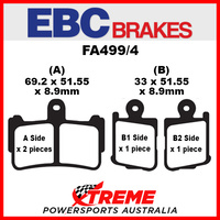 Honda VFR 1200 10-14 EBC HH Sintered Front Brake Pads, FA499/4HH