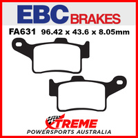 Can Am Spyder RT LTD 13-17 EBC Semi Sintered Rear Brake Pads, FA631V