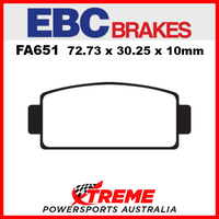 CF Moto CF 800 Z-Force 13-15 EBC Organic Carbon Rear Left Brake Pads, FA651TT