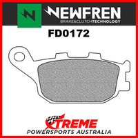 Newfren Yamaha YZF-R6 2003-2017 Organic Touring Rear Brake Pads FD0172-BT