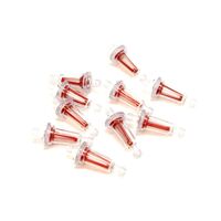 10 Pack Inline Petrol Fuel Filter 6mm Hose Small Cone Motorcycle Dirt Bike Quad