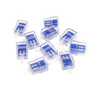 10 Pack Inline Petrol Fuel Filter 6mm Hose Rectangular Motorcycle Dirt Bike Quad