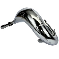 Fresco Chrome Expansion Chamber for Yamaha YZ125 2022-2024
