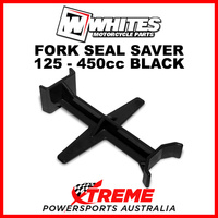 Whites Powersports Large Black Fork Seal Saver FSSPLBK