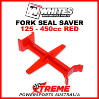 Whites Powersports Large Red Fork Seal Saver FSSPLRD
