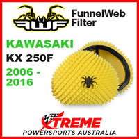 Funnelweb Kawasaki KX250F KXF250 2006-2016 Off Road MX Foam Air Filter FWF488