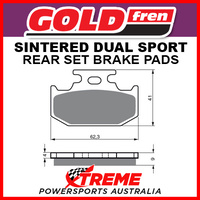 Goldfren For Suzuki RM125 1989-1990 Sintered Dual Sport Rear Brake Pad GF001S3